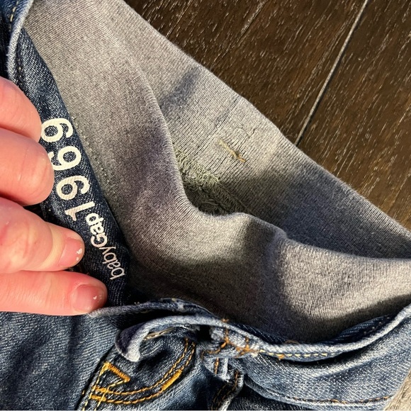 Infant baby 3-6M gap & Janie and Jack brand outfit - button down shirt & jeans - Picture 9 of 10